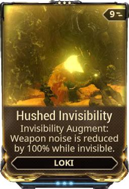 invisibility warframe.